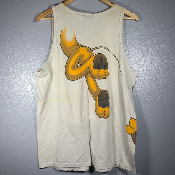 Vintage Disney Pluto Tank Top 3D Graphic - Picture 3 of 5